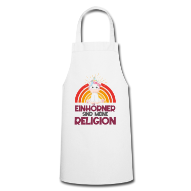 Einhörner Schürze - Einhorn Einhörner - Einhörner sind meine Religion