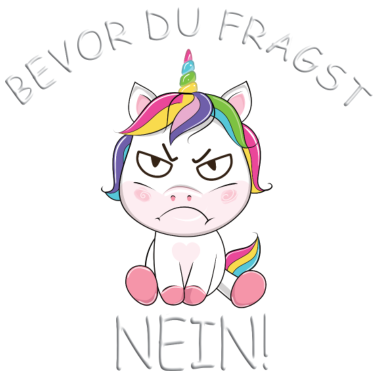 Motiv Einhorn Einhörner