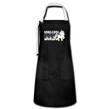 Einhörner Schürze - Einhorn Einhorn Papa