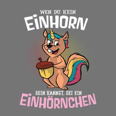 Motiv Einhorn Eichhoenchern Einhorn