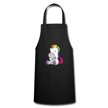 Einhörner Schürze - Einhorn - wütendes Einhorn