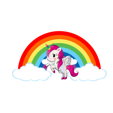 Motiv Einhorn Fabeltier Einhorn-Shirt Einhörner