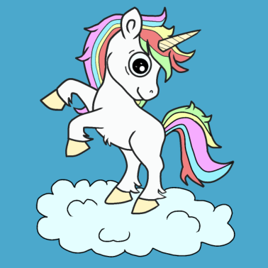 Motiv Einhorn Einhörner