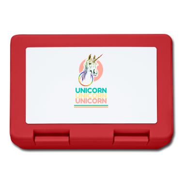 Einhörner Brotdose - Einhorn Einhorn Einhorn