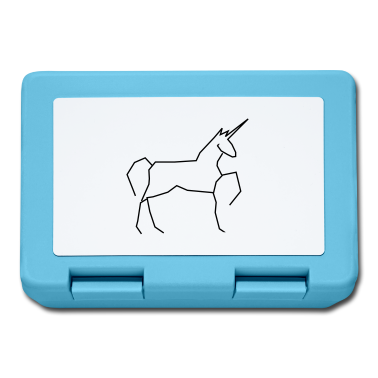 Einhörner Brotdose - einhorn