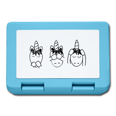 Einhörner Brotdose - Einhörner