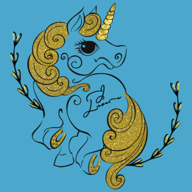 Motiv Einhorn | Ich liebe Einhörner