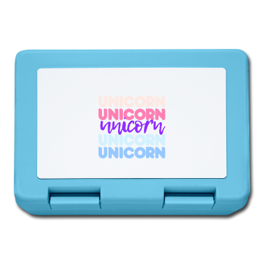 Einhörner Brotdose - Einhorn