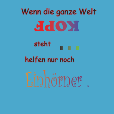 Motiv Einhorn