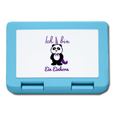 Einhörner Brotdose - ich bin ein einhorn