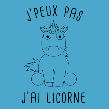 Motiv Ich kann kein Einhorn haben