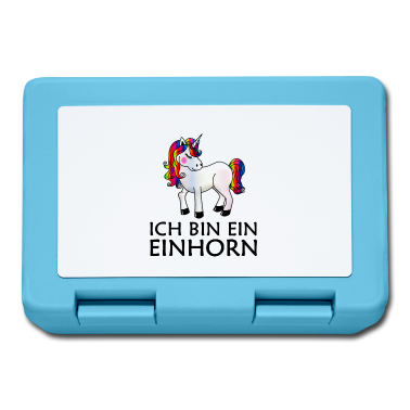 Einhörner Brotdose - Ich bin ein Einhorn