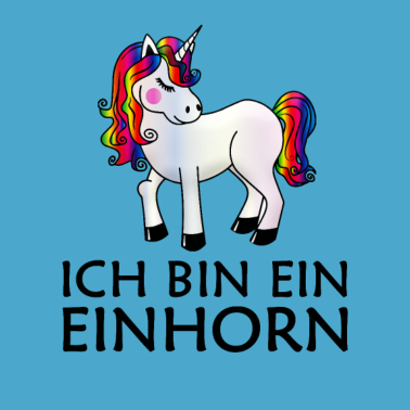 Motiv Ich bin ein Einhorn