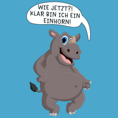 Motiv Ich bin ein Einhorn