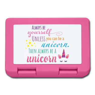 Einhörner Brotdose - Einhorn