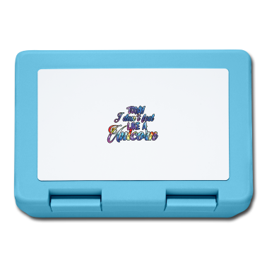 Einhörner Brotdose - wie ein Einhörn