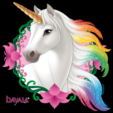 Motiv Schleich bayala Regenbogeneinhorn Stute Tasse