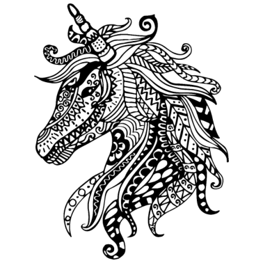 Motiv BOHO UNICORN