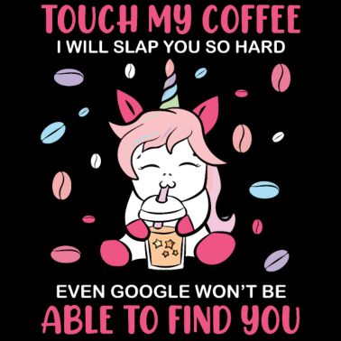 Motiv Kaffee Einhorn