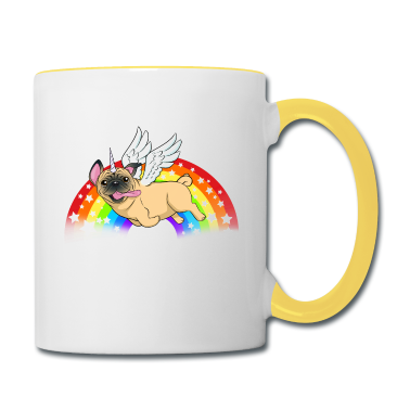 Einhörner Tasse - Mops