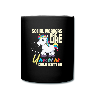 Einhörner Tasse - Sozialarbeiter Sozialpädagoge Einhorn Geschenk