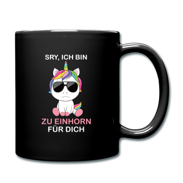 Einhörner Tasse - Einhorn Einhörner