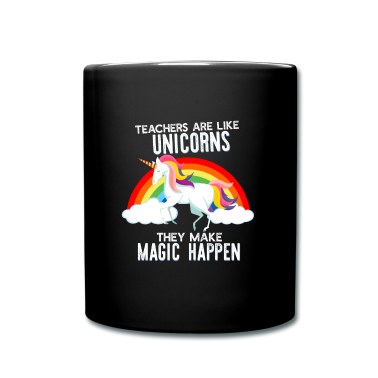Einhörner Tasse - Lehrerin Lehrer Einhorn