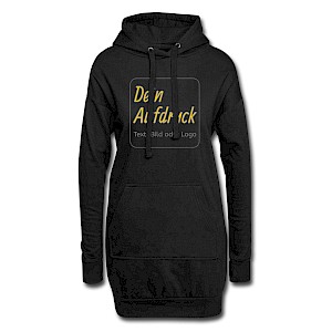 Hoodie-Kleid mit Text, Bild oder Logo bedrucken lassen