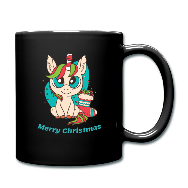 Einhörner Tasse - Einhorn Merry Christmas