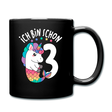 Einhörner Tasse - Ich Bin Schon 3 Jahre Einhorn 3. Geburtstag