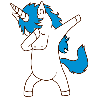 Motiv Dab Dancing Einhorn Dabbing Unicorn Tanz Kind