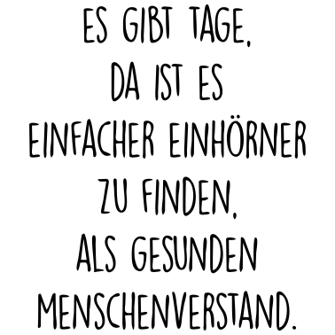 Motiv Menschenverstand