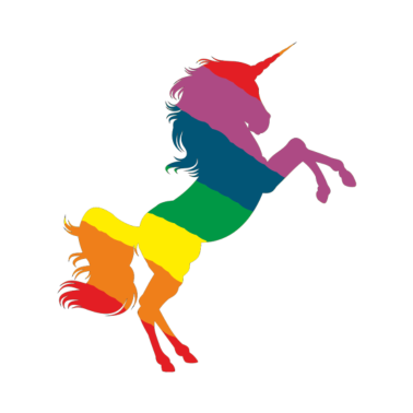 Motiv Regenbogen Einhorn