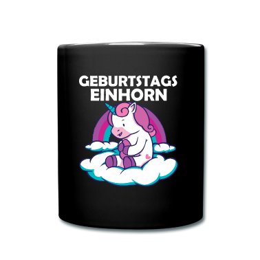 Einhörner Tasse - Geburtstags Einhorn