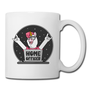 Einhörner Tasse - Homeofficer Einhorn Home Officer Büro Homeoffice