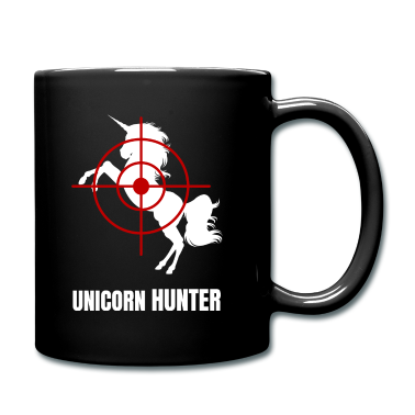 Einhörner Tasse - Unicorn hunter - Anti Einhorn Jäger