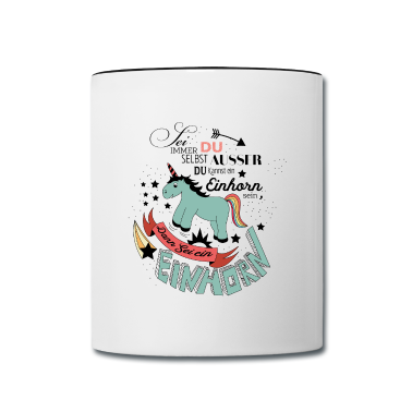 Einhörner Tasse - Einhorn