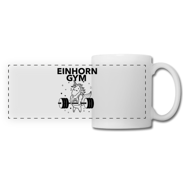 Einhörner Tasse - Einhorn Gym T Shirt Geschenkidee