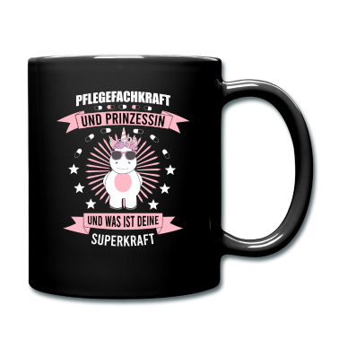 Einhörner Tasse - Pflegefachkraft Altenpflege Prinzessin Pflegerin