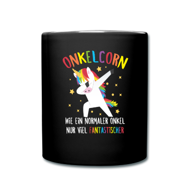 Einhörner Tasse - Onkel Einhorn Spruch Dabbing Unicorn Patenonkel