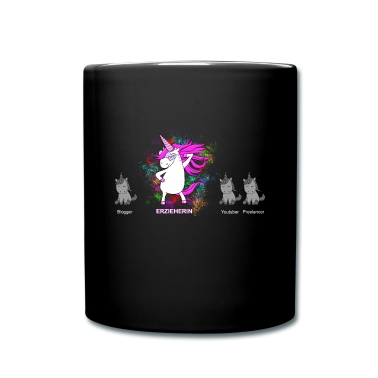 Einhörner Tasse - Einhorn Erzieherin Beruf