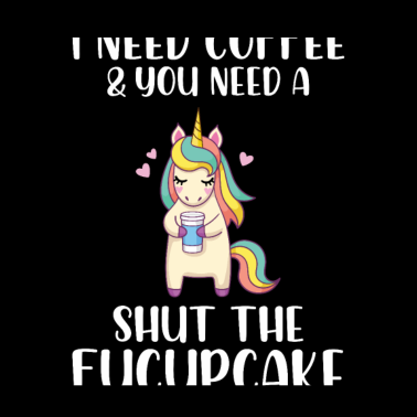 Motiv Lustige sarkastische Einhorn Kaffee Geschenk für Erwachsene