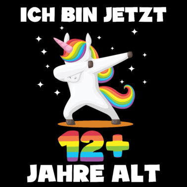 Motiv Geburtstags Geschenk für Sohn & Tochter zum 12.