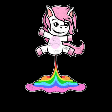 Motiv Furzendes Einhorn Pups Einhorn Fan