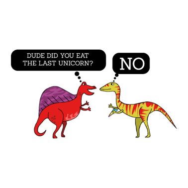 Motiv Einhorn Dino Dinosaurier Geschenk