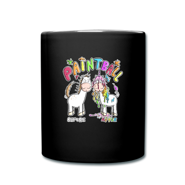 Einhörner Tasse - Paintball