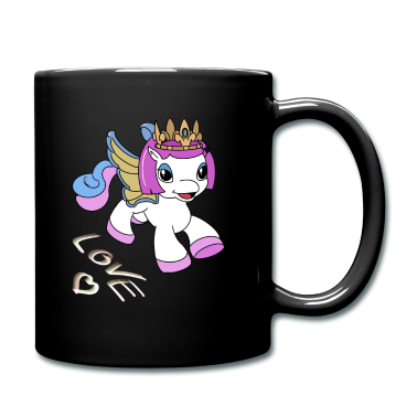 Einhörner Tasse - Pink Pferd Love