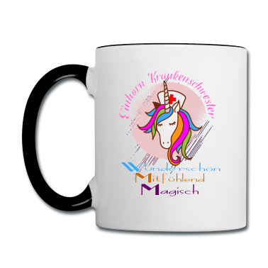 Einhörner Tasse - Einhorn Krankenschwester