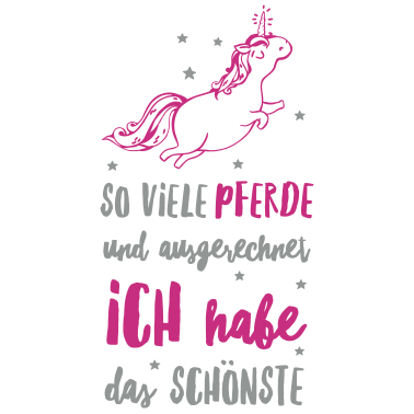 Motiv Schönste Einhorn