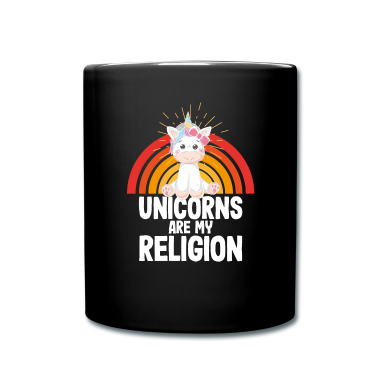 Einhörner Tasse - Einhorn Einhörner - Einhörner sind meine Religion